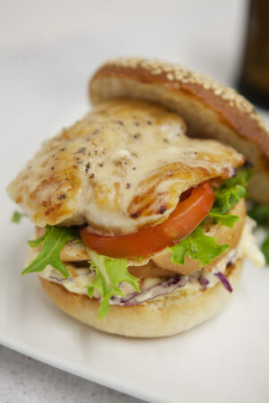 Grilled Hake Burger