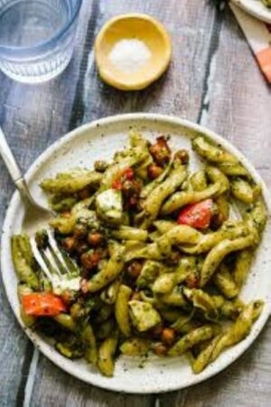 Basil Pesto Pasta Salad