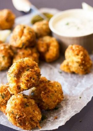 Crumbed Mushroom